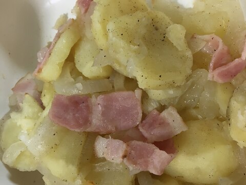 お弁当のおかず☆電子レンジで、ジャーマンポテト